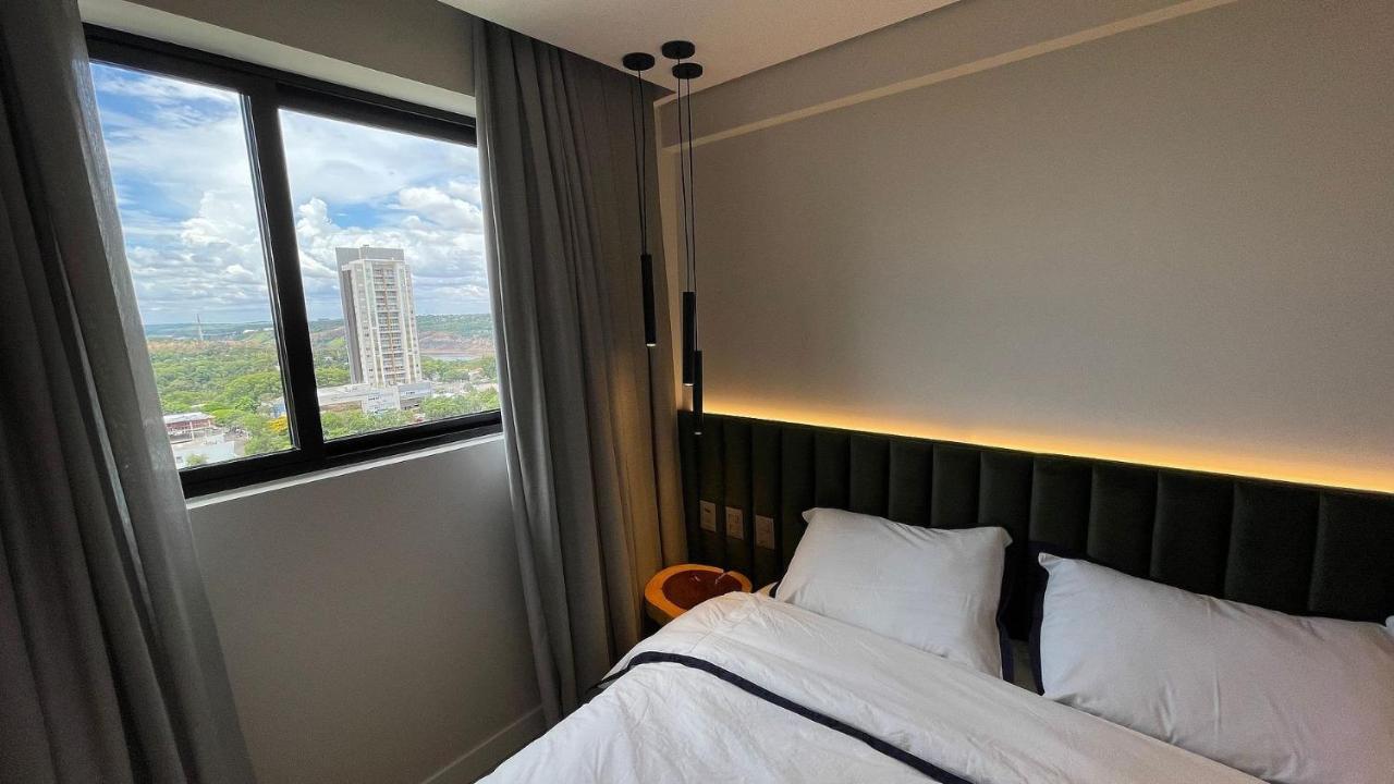 Lindíssimo apt no último andar no CENTRO de FOZ com vista INCRÍVEL Apartamento Foz do Iguaçu Exterior foto
